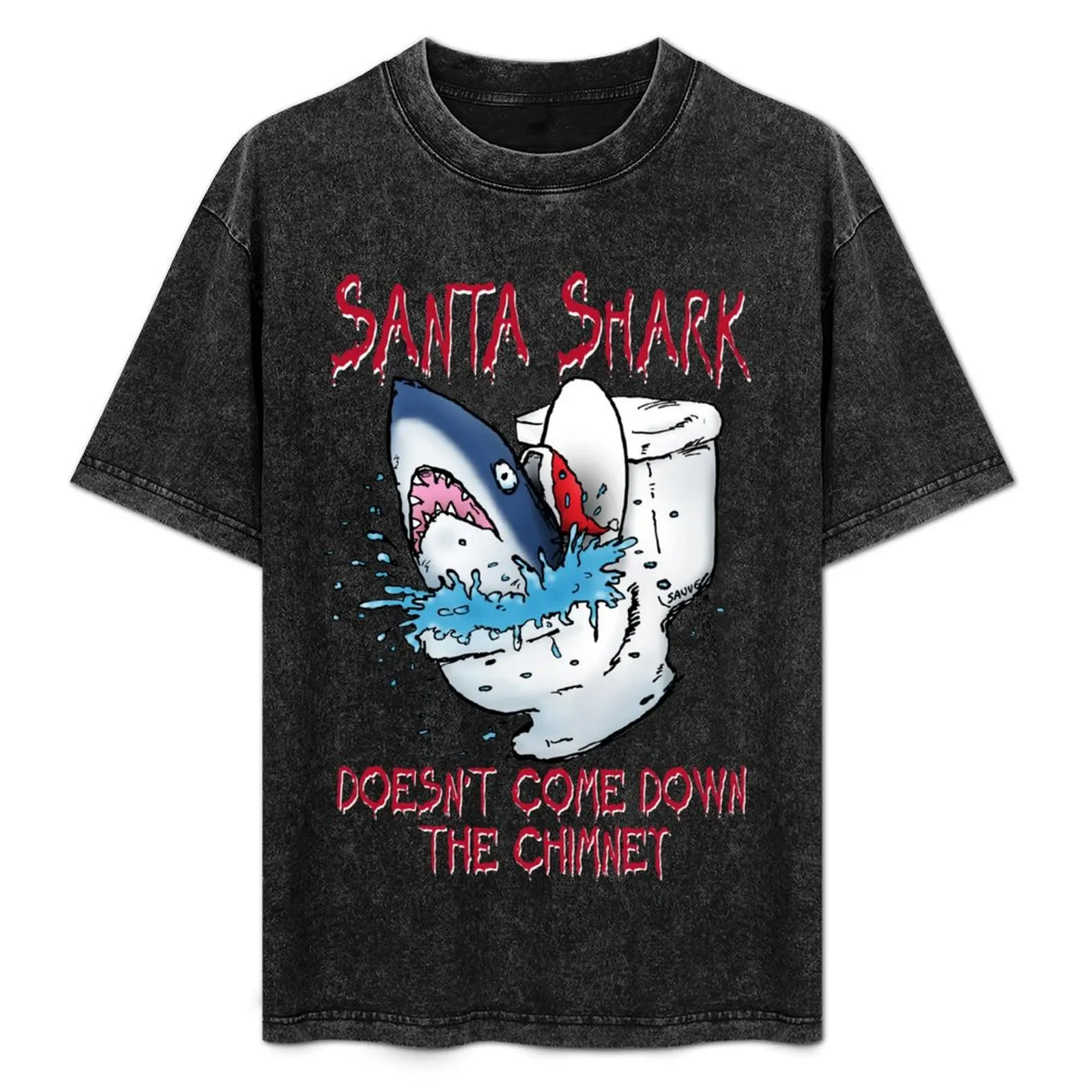 Toilet Shark Santa T-Shirt Breathable Travel T-Shirt
Toilet Shark Santa T-Shirt Breathable Travel T-Shirt