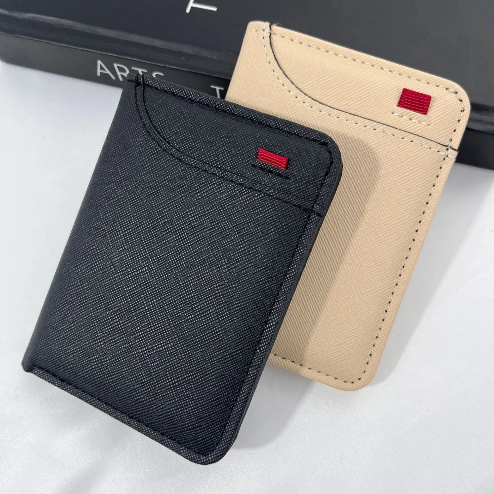 Мужской кошелек из искусственной кожи, двойной сложения, тонкий, для кармана, подарок для мужчин, для повседневного использования
Мужской кошелек из искусственной кожи, двойной сложения, тонкий, для кармана, подарок для мужчин, для повседневного использования