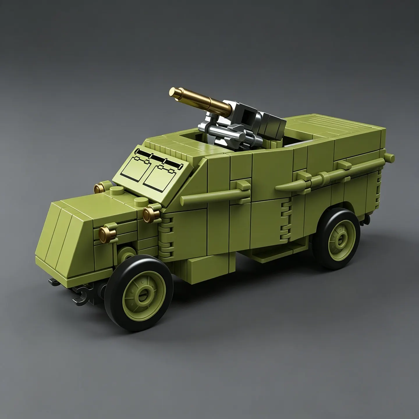 ARMOURED AA LORRY: Armored Anti-Aircraft Truck Building Blocks Battlefield 1 AA British Combat Vehicle Toy
ARMOURED AA LORRY: Armored Anti-Aircraft Truck Building Blocks Battlefield 1 AA British Combat Vehicle Toy