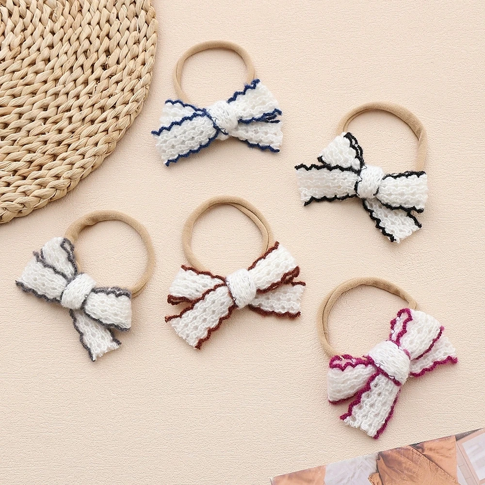 Baby Bow Headband for Girls Soft Nylon Band Cute Elastic Children Hairbands Woolen Bowknot Toddler Newborn Hair Accessories
Baby Bow Headband for Girls Soft Nylon Band Cute Elastic Children Hairbands Woolen Bowknot Toddler Newborn Hair Accessories