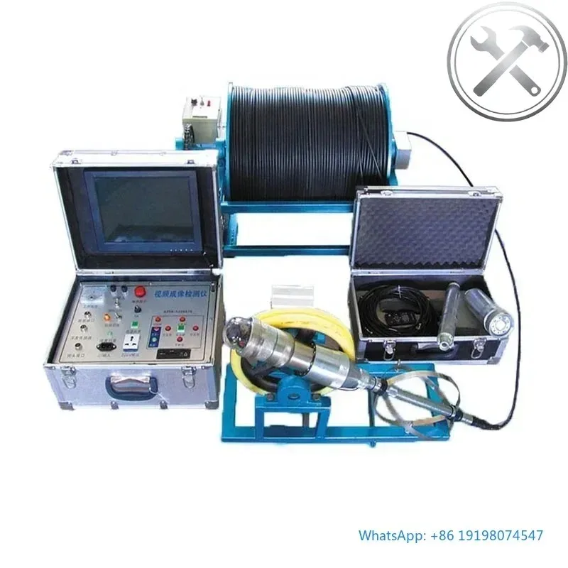 500m 360° Rotation HD Borewell Water Well Borehole Inspection 12 Inch Screen Electric Winch Pipe Detector
500m 360° Rotation HD Borewell Water Well Borehole Inspection 12 Inch Screen Electric Winch Pipe Detector