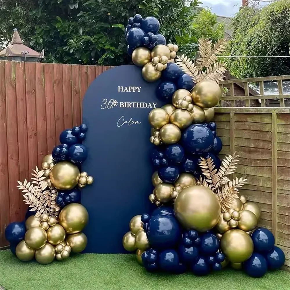108pcs Navy Blue Metallic Gold Balloons Garland Arch Kit for Birthday Wedding New Year Anniversary Party Decoration Suupplies
108pcs Navy Blue Metallic Gold Balloons Garland Arch Kit for Birthday Wedding New Year Anniversary Party Decoration Suupplies