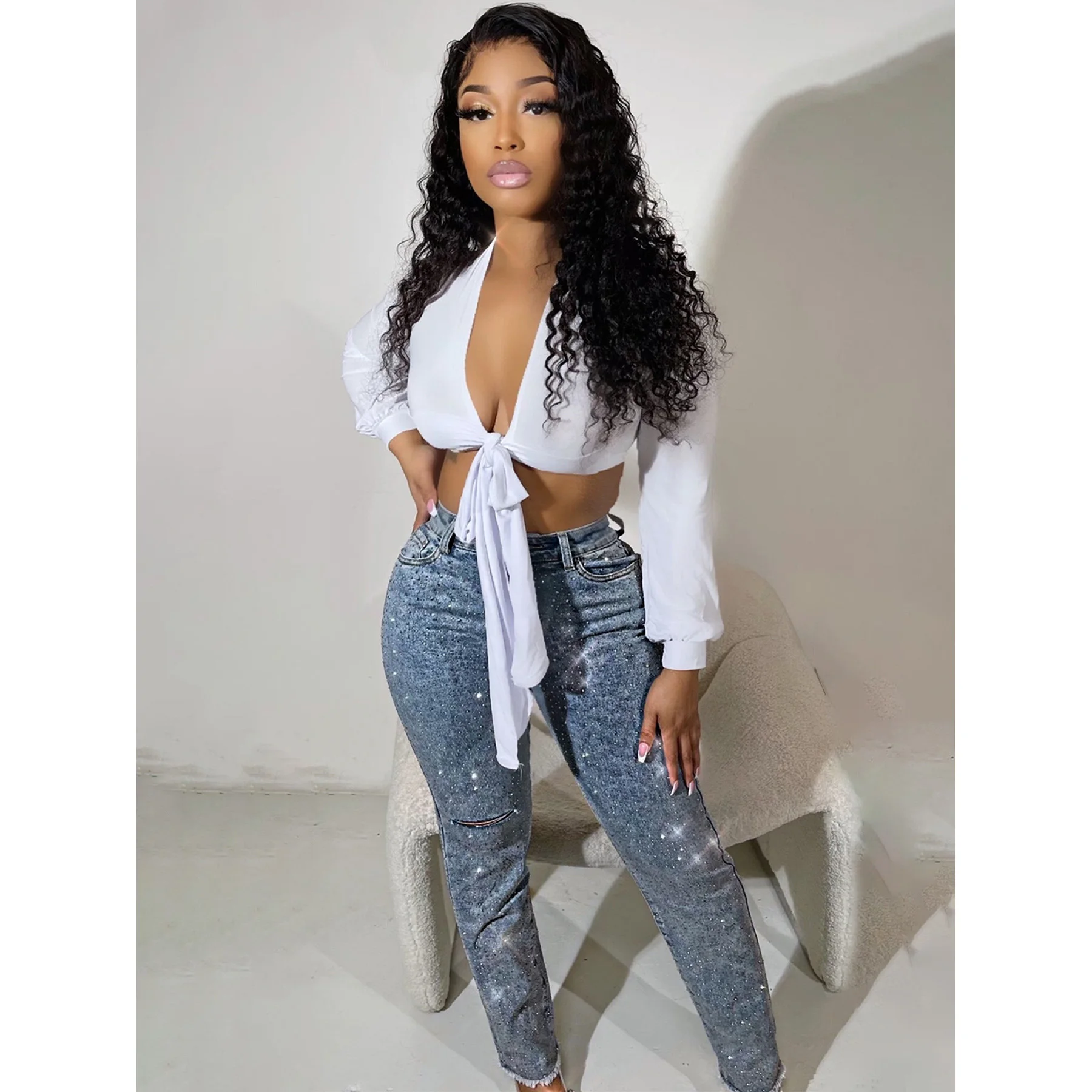 Rhinestone Denim Hollow Out Pants High Waist Jeans Fashion Y2K Streetwear 2025 Women Winter Trousers Denim Pencil Skinny Pants
Rhinestone Denim Hollow Out Pants High Waist Jeans Fashion Y2K Streetwear 2025 Women Winter Trousers Denim Pencil Skinny Pants