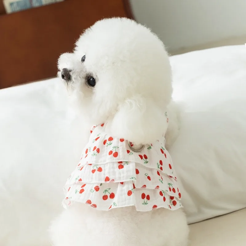 Classic Chelsea Print Puppy Clothes Princess Style Pet Skirt Summer Thin Yorkshire Sling Maltese Fruit Tank Top
Classic Chelsea Print Puppy Clothes Princess Style Pet Skirt Summer Thin Yorkshire Sling Maltese Fruit Tank Top
