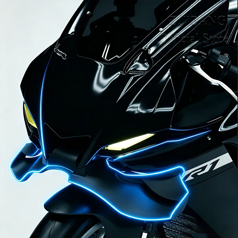 For YAMAHA R1 R1M WING DOWNFORCE FRONTAL SPOILERS Front spoiler Lower spoiler lower lip Flank
For YAMAHA R1 R1M WING DOWNFORCE FRONTAL SPOILERS Front spoiler Lower spoiler lower lip Flank