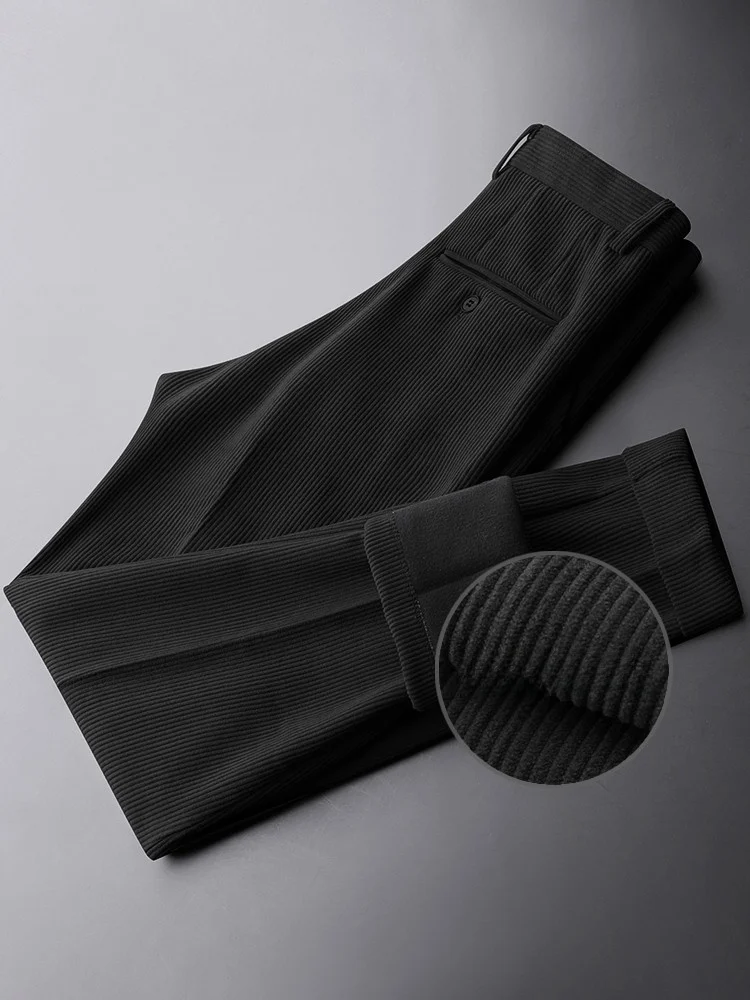 Мужские вельветовые брюки в стиле бизнес-кэжуал, на флисовой подкладке, зауженные, с эффектом постоянной температуры, осенне-зимние, теплые, толстые, прямого кроя
Мужские вельветовые брюки в стиле бизнес-кэжуал, на флисовой подкладке, зауженные, с эффектом постоянной температуры, осенне-зимние, теплые, толстые, прямого кроя