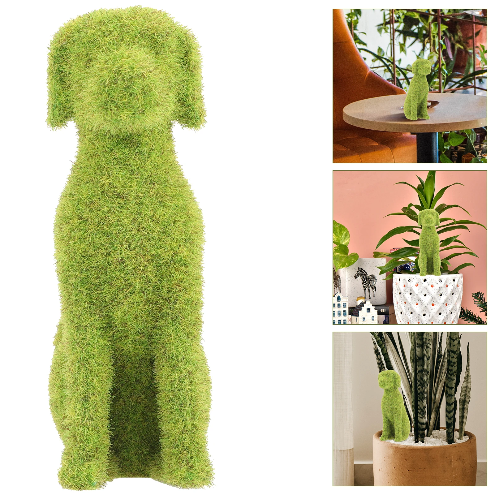 Simulation Flocking Animal Ornament Green Adorable Garden Lawn Decoration Small Animal Statue Moss Flocked For Outdoor Backyard
Simulation Flocking Animal Ornament Green Adorable Garden Lawn Decoration Small Animal Statue Moss Flocked For Outdoor Backyard