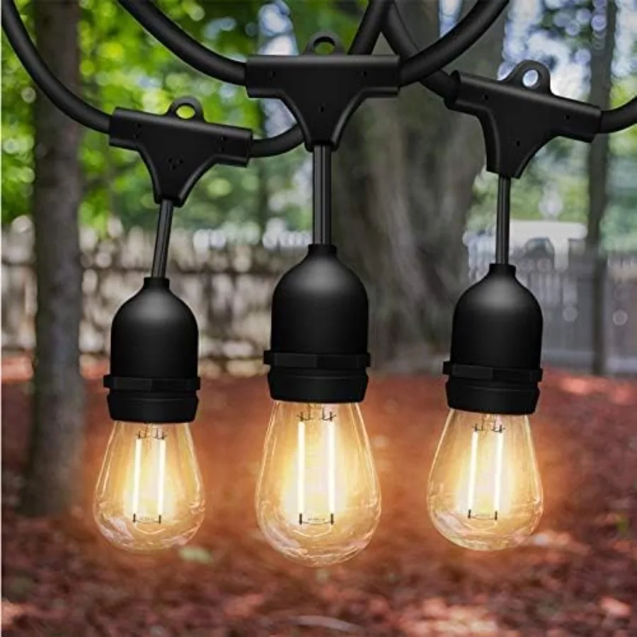 LED String Shatterproof 96Feet Hanging Sockets Commercial Grade Waterproof 2W Outdoor String Light Decor for Patio Garden Balco
LED String Shatterproof 96Feet Hanging Sockets Commercial Grade Waterproof 2W Outdoor String Light Decor for Patio Garden Balco