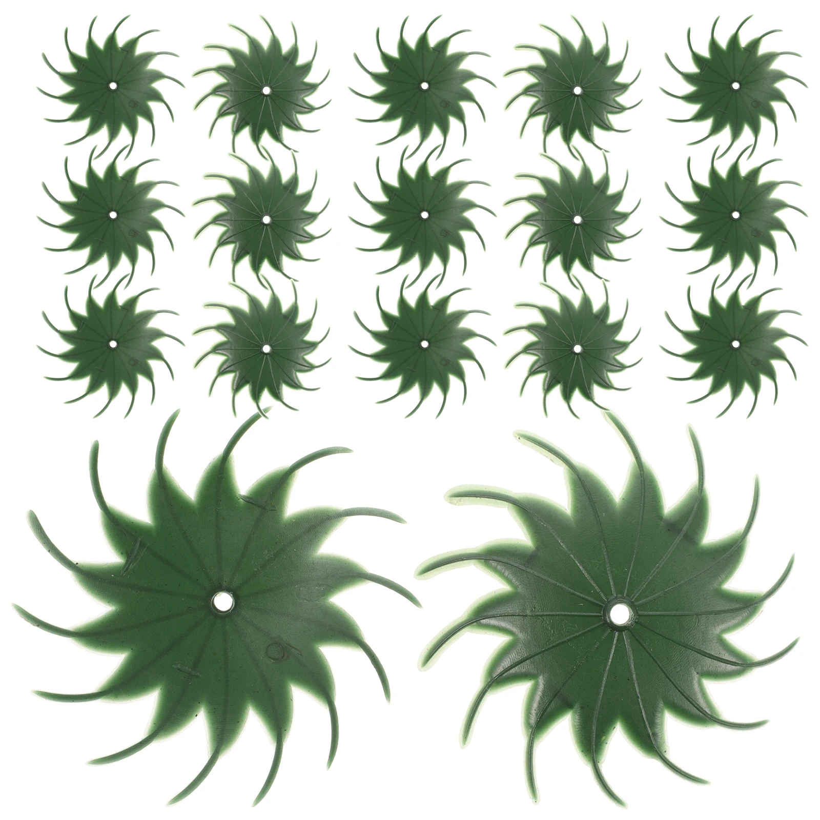 50Pcs Fake Flowers Calyxes Lifelike Sunflower Sepals Sturdy Plastic DIY Flower Making Kit for Home and Flower Shop Use
50Pcs Fake Flowers Calyxes Lifelike Sunflower Sepals Sturdy Plastic DIY Flower Making Kit for Home and Flower Shop Use