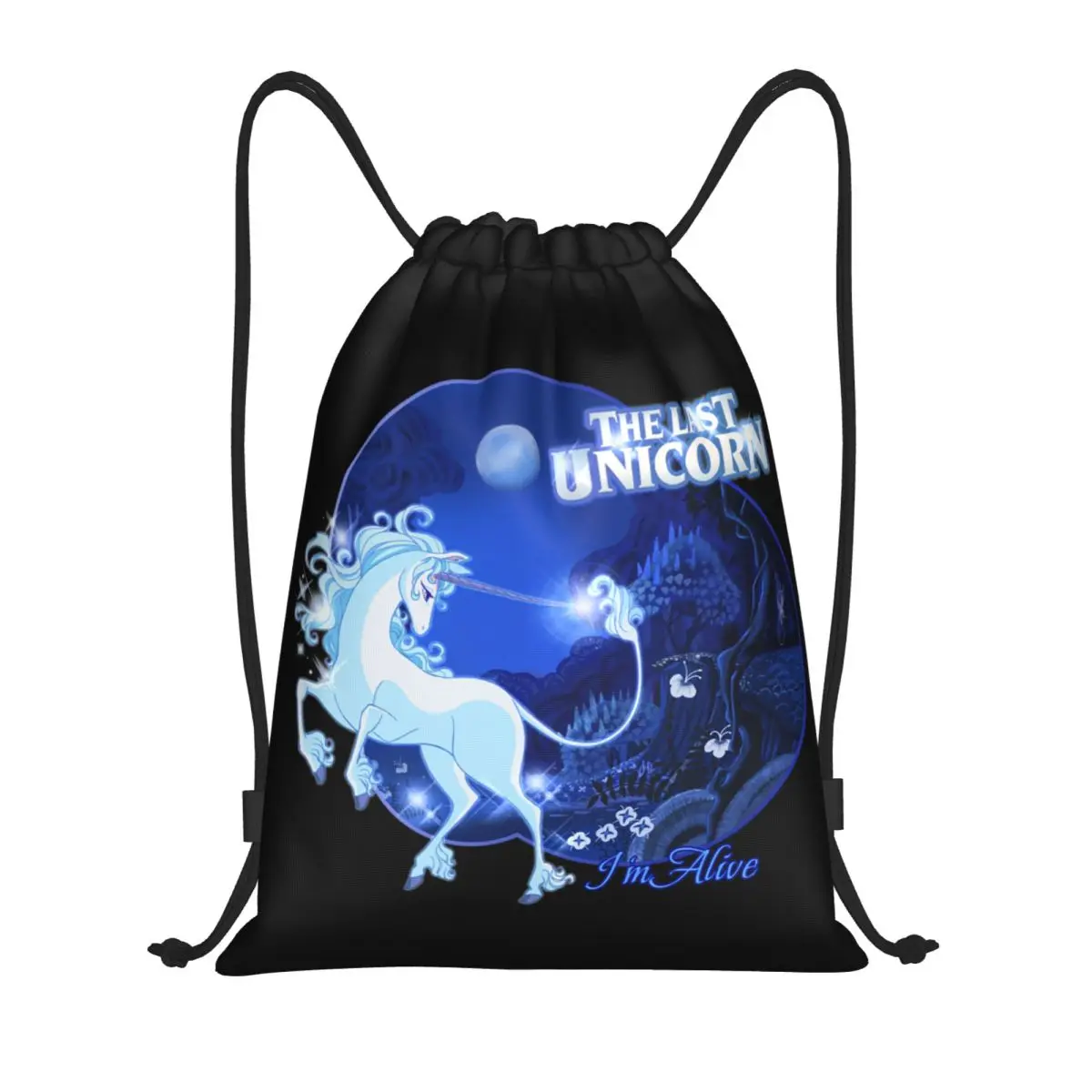 Custom The Last Unicorn Drawstring Bags Men Women Lightweight Animated Fantasy Movie Sports Gym Storage Backpack
Custom The Last Unicorn Drawstring Bags Men Women Lightweight Animated Fantasy Movie Sports Gym Storage Backpack