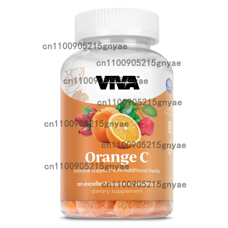 Adult Vitamin C Gummies 125mg, Chewable Vitamin C, Immune Support, 60 Gummies
Adult Vitamin C Gummies 125mg, Chewable Vitamin C, Immune Support, 60 Gummies