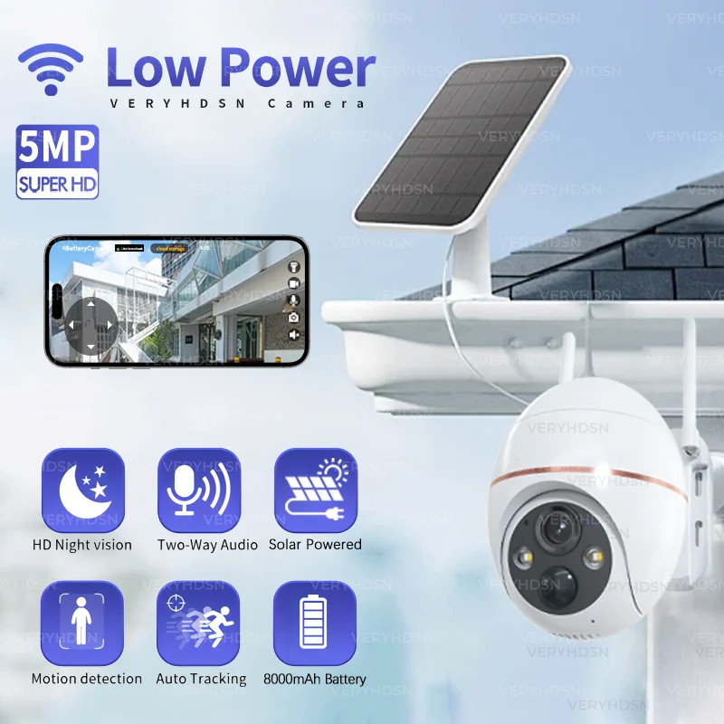 5MP IP olar WIFI Камера PTZ Камера наблюдения PIR Тело человека отслеживает 8000 мАч Аккумулятор беспроводной CCTV HD Outdoor 5X
5MP IP olar WIFI Камера PTZ Камера наблюдения PIR Тело человека отслеживает 8000 мАч Аккумулятор беспроводной CCTV HD Outdoor 5X