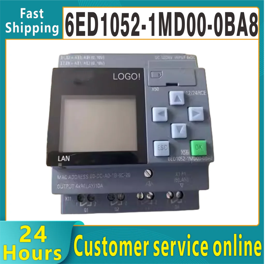 New Original 6ED1052-1MD00-0BA8 Logo Module
New Original 6ED1052-1MD00-0BA8 Logo Module