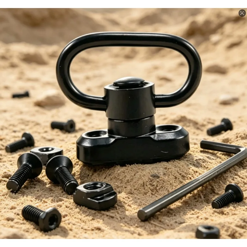 MLOK QD Swivel Base Metal Floating Ring Universal Hook Holder for Outdoor Single Double Point Sling Fittings
MLOK QD Swivel Base Metal Floating Ring Universal Hook Holder for Outdoor Single Double Point Sling Fittings