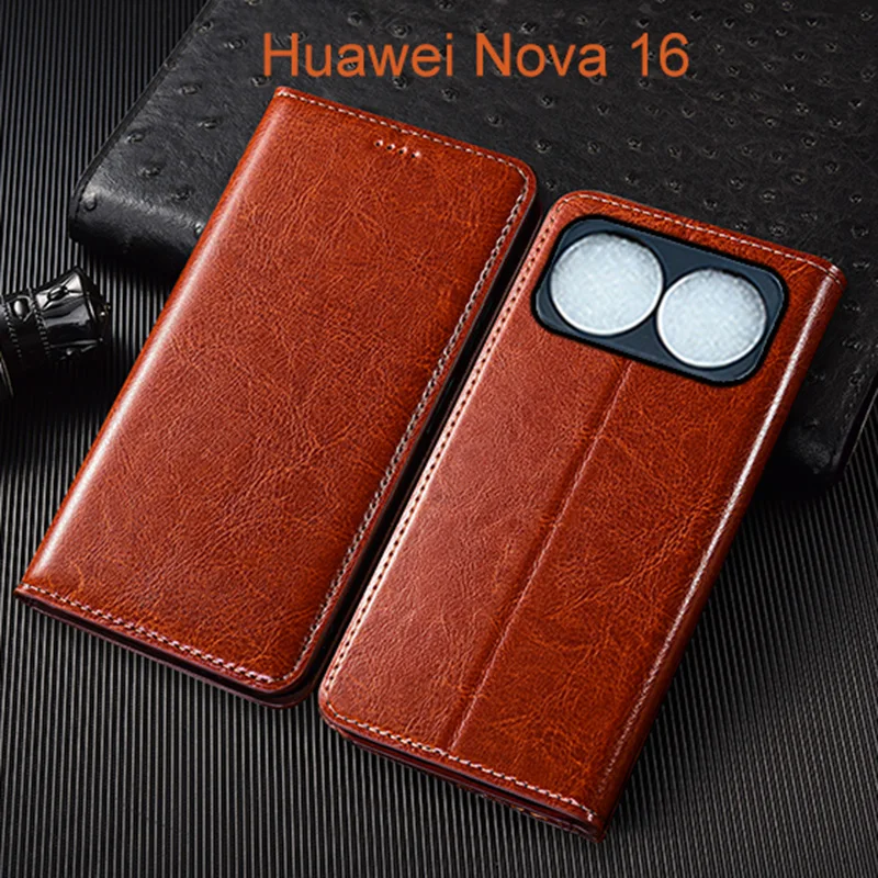 Crazy Horse Genuine Leather Flip Case For Huawei Nova 16 Pro Ultra Phone Cover Card Cases Scratch Proof
Crazy Horse Genuine Leather Flip Case For Huawei Nova 16 Pro Ultra Phone Cover Card Cases Scratch Proof