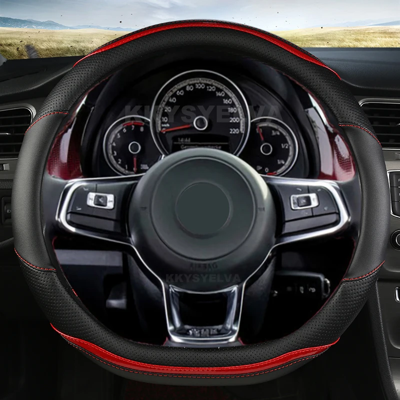 Carbon Fibre Leather Car Steering Wheel Cover For VW Beetle 2012-2016 2018 2019 Up 2013-2016 2017 2018 2020 Auto Accessories
Carbon Fibre Leather Car Steering Wheel Cover For VW Beetle 2012-2016 2018 2019 Up 2013-2016 2017 2018 2020 Auto Accessories