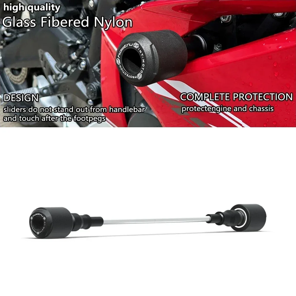 Motorcycle Frame Sliders Crash Protectors for Ducati Monster 797 Plus (2018-2020)
Motorcycle Frame Sliders Crash Protectors for Ducati Monster 797 Plus (2018-2020)