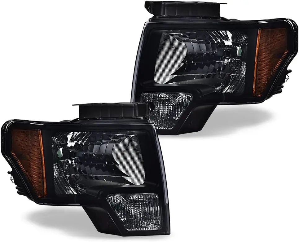 Headlights Assembly, Compatible with 2009 2010 2011 2012 2013 F150(NOT Fit LED Style,Only Fit without LED Style) bumper Headlamp
Headlights Assembly, Compatible with 2009 2010 2011 2012 2013 F150(NOT Fit LED Style,Only Fit without LED Style) bumper Headlamp