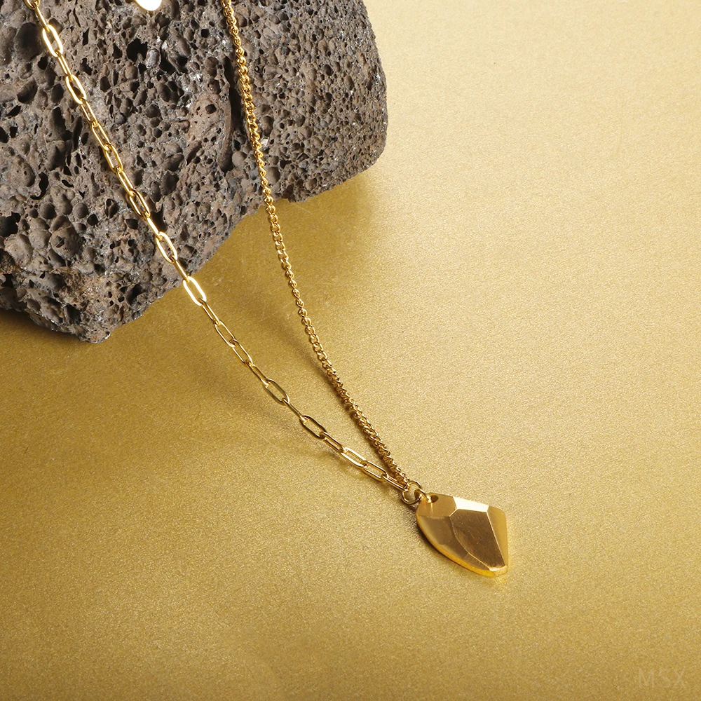 Irregular Pendant Necklaces for Women Man Charm Necklaces Waterproof Stainless Steel Jewelry Gifts
Irregular Pendant Necklaces for Women Man Charm Necklaces Waterproof Stainless Steel Jewelry Gifts