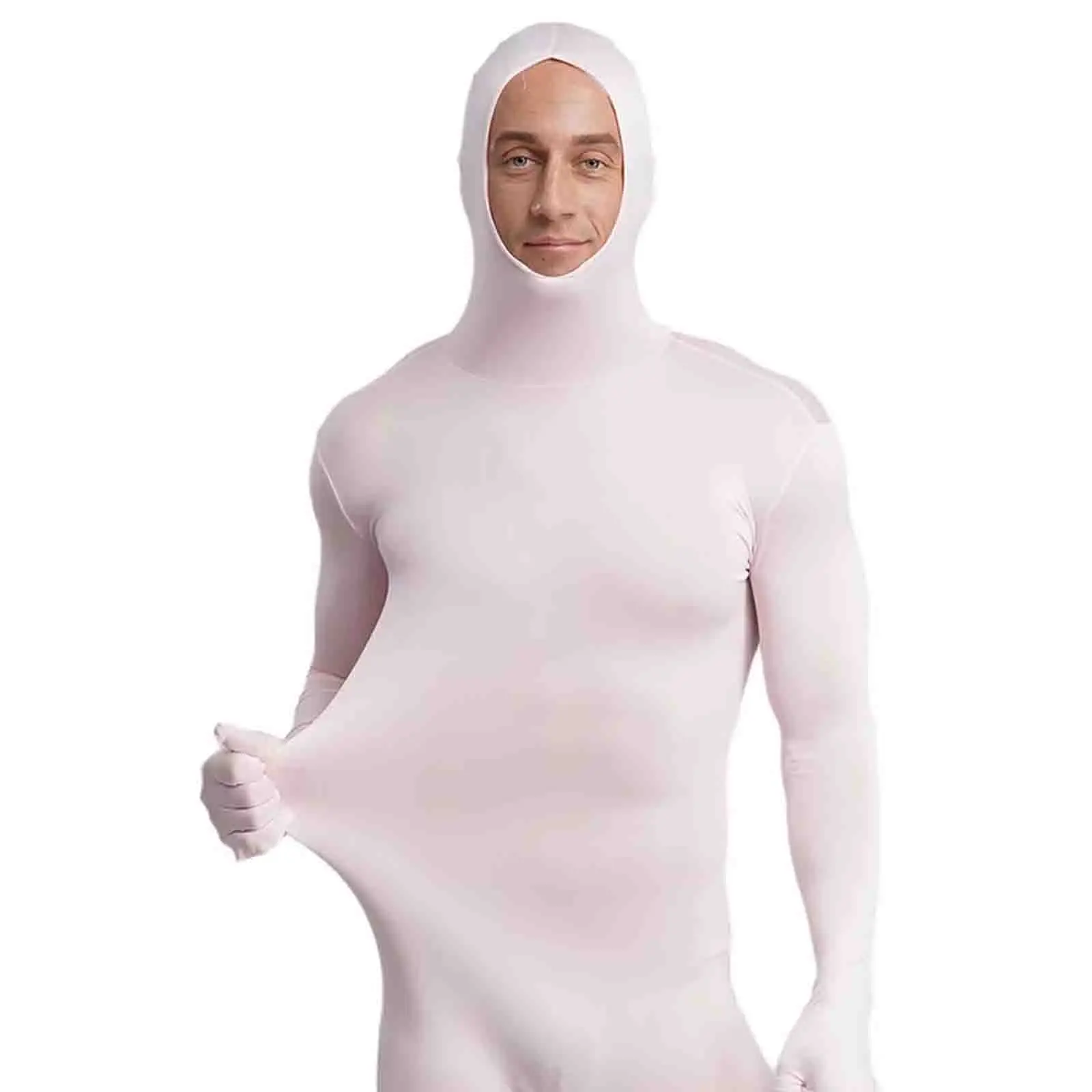 Men Women Cosplay Hooded Unitard Open Face Hood Gloved Sleeves Footed Stretchy Jumpsuit for Raves Party Dance Cosplay Zentai
Men Women Cosplay Hooded Unitard Open Face Hood Gloved Sleeves Footed Stretchy Jumpsuit for Raves Party Dance Cosplay Zentai