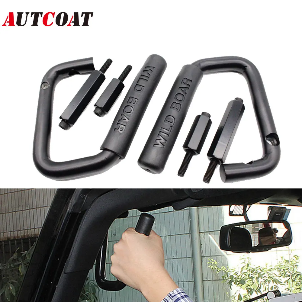 AUTCOAT 1Set Car Interior Metal Armrest Grab Handles Car Styling Fit For Jeep For Wrangler
AUTCOAT 1Set Car Interior Metal Armrest Grab Handles Car Styling Fit For Jeep For Wrangler