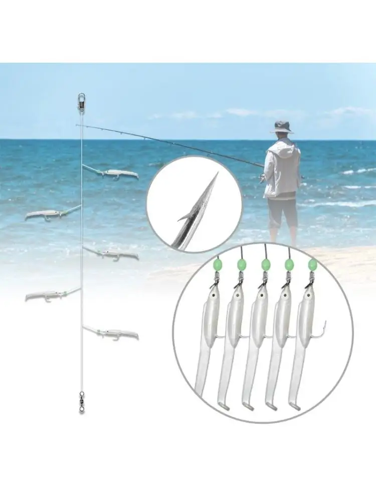 Glow Fishing Beads for Freshwater and Saltwater, Fish Skin Sea Rigs Luminous Fishing Rigs Fishing Baits Rigs
Glow Fishing Beads for Freshwater and Saltwater, Fish Skin Sea Rigs Luminous Fishing Rigs Fishing Baits Rigs