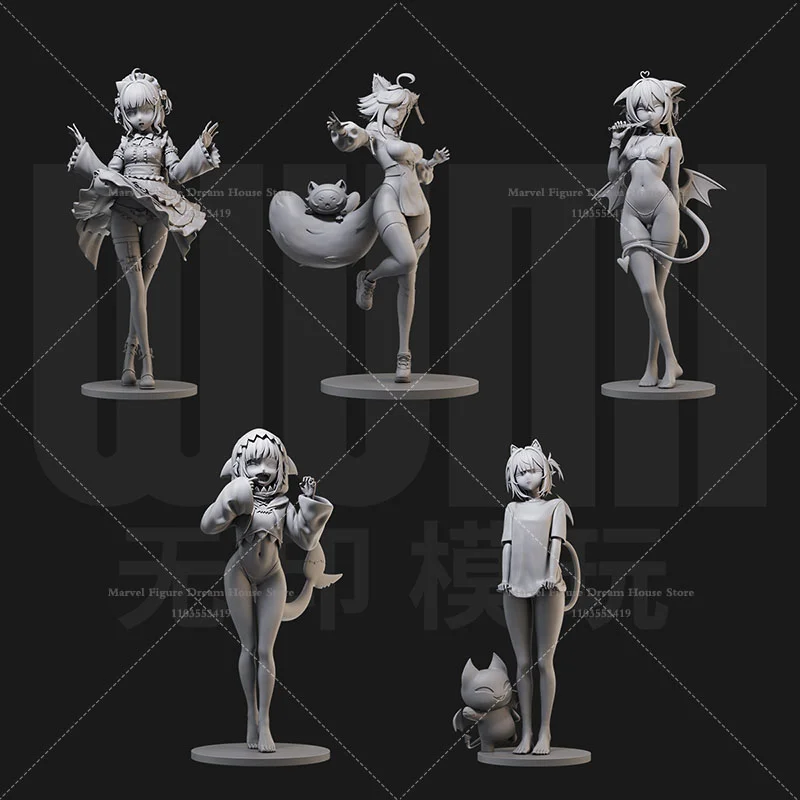 DIY самособранные оригинальные персонажи серии Virtual Singer Idols 1/24 1/18 масштаб 3D белая смола неокрашенные GK куклы Коллекционные 
DIY самособранные оригинальные персонажи серии Virtual Singer Idols 1/24 1/18 масштаб 3D белая смола неокрашенные GK куклы Коллекционные