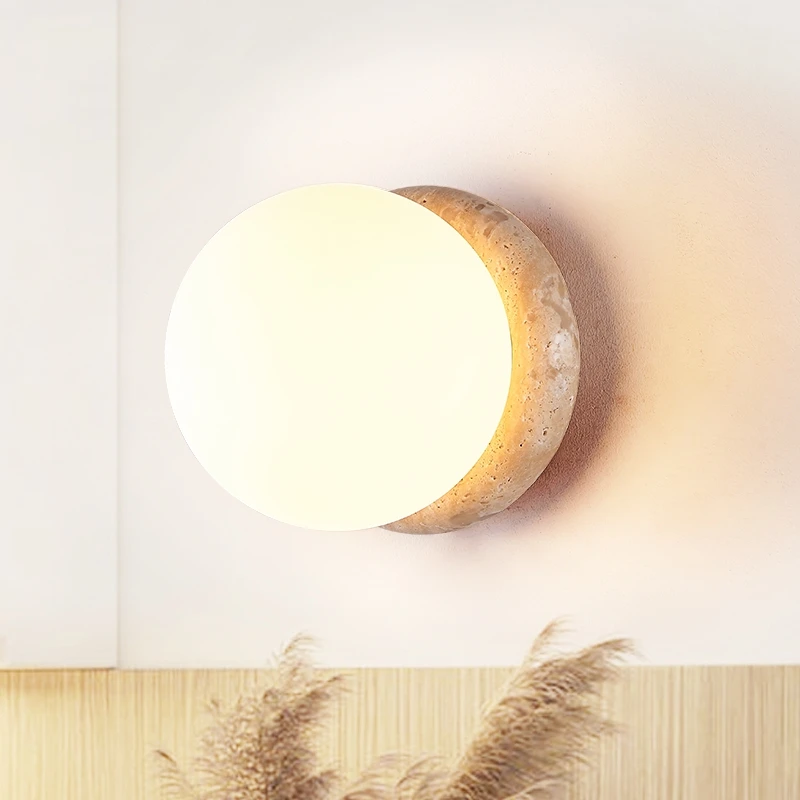 Creamy Style round Ball Bedroom Wall Lamp Vintage Japanese Wabi-Sabi Atmosphere Light for Restaurant Bedside Wall Lighting
Creamy Style round Ball Bedroom Wall Lamp Vintage Japanese Wabi-Sabi Atmosphere Light for Restaurant Bedside Wall Lighting