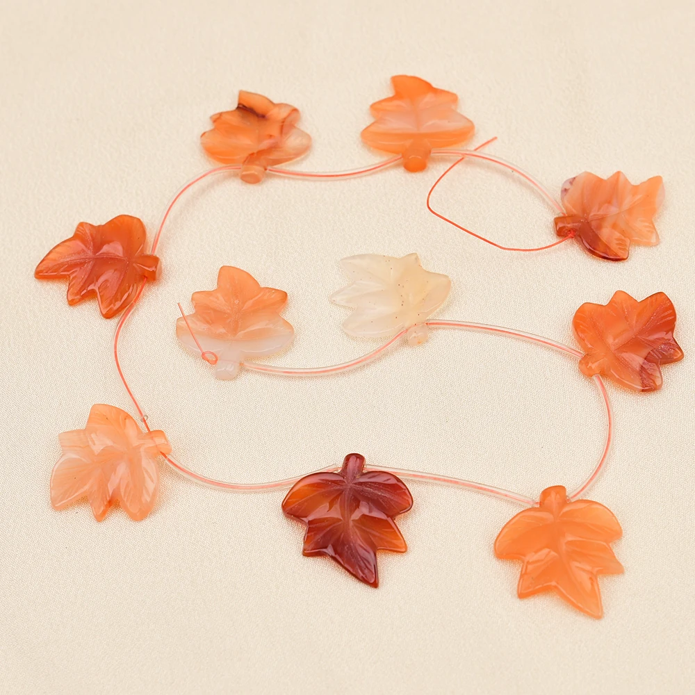 APDGG Natural Red Agate Carnelian Stone Carved Leaf Shape Loose Beads 15.5'' DIY Jewelry
APDGG Natural Red Agate Carnelian Stone Carved Leaf Shape Loose Beads 15.5'' DIY Jewelry