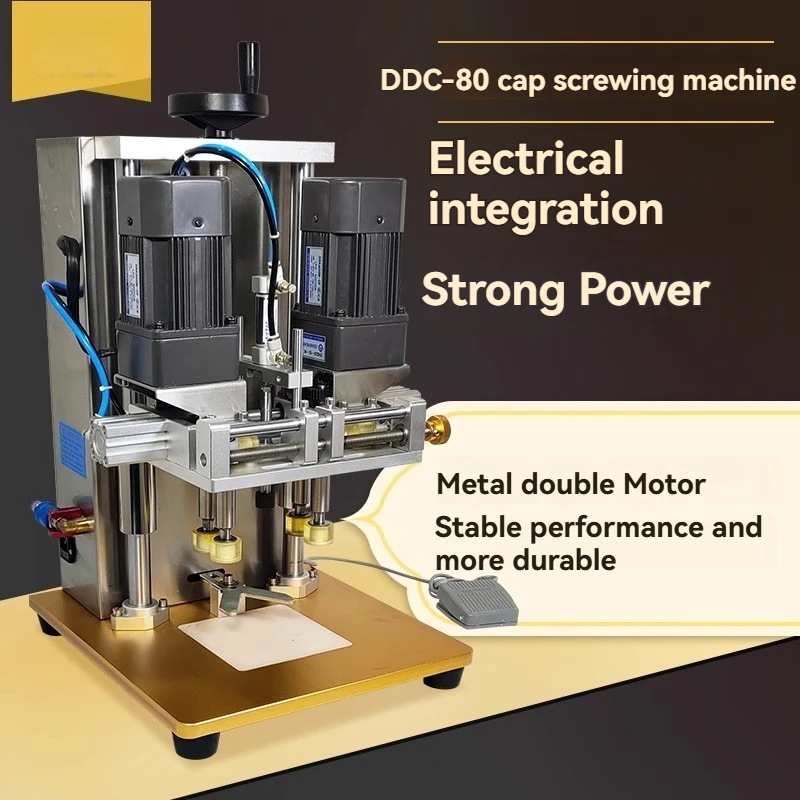 Настольная машина для укупорки бутылок, пневматическая машина для затягивания крышек, полуавтоматическая укупорочная машина
Настольная машина для укупорки бутылок, пневматическая машина для затягивания крышек, полуавтоматическая укупорочная машина