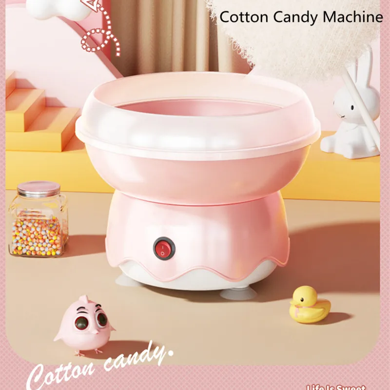 Kids Cotton Candy Maker DIY Portable with Large Food-Grade Splash-Proof Plate Efficient Heating Hard Sugar-Free Candy machine
Kids Cotton Candy Maker DIY Portable with Large Food-Grade Splash-Proof Plate Efficient Heating Hard Sugar-Free Candy machine