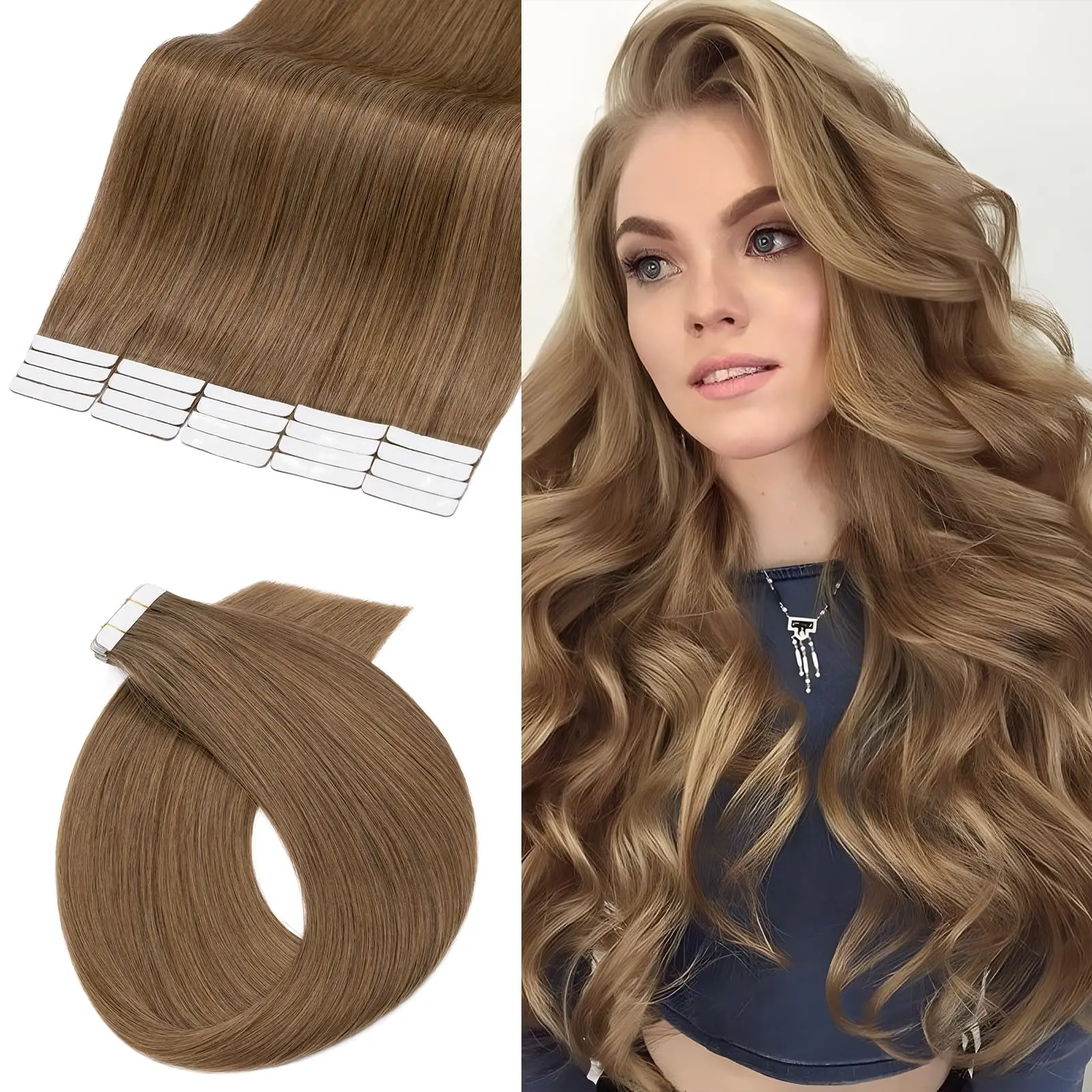 Salon Quality Invisible Tape In Hair Extensions 100% Remy Human Hair 20 Strips For Fine Thin Hair Adds Volume Length Easy To App
Salon Quality Invisible Tape In Hair Extensions 100% Remy Human Hair 20 Strips For Fine Thin Hair Adds Volume Length Easy To App