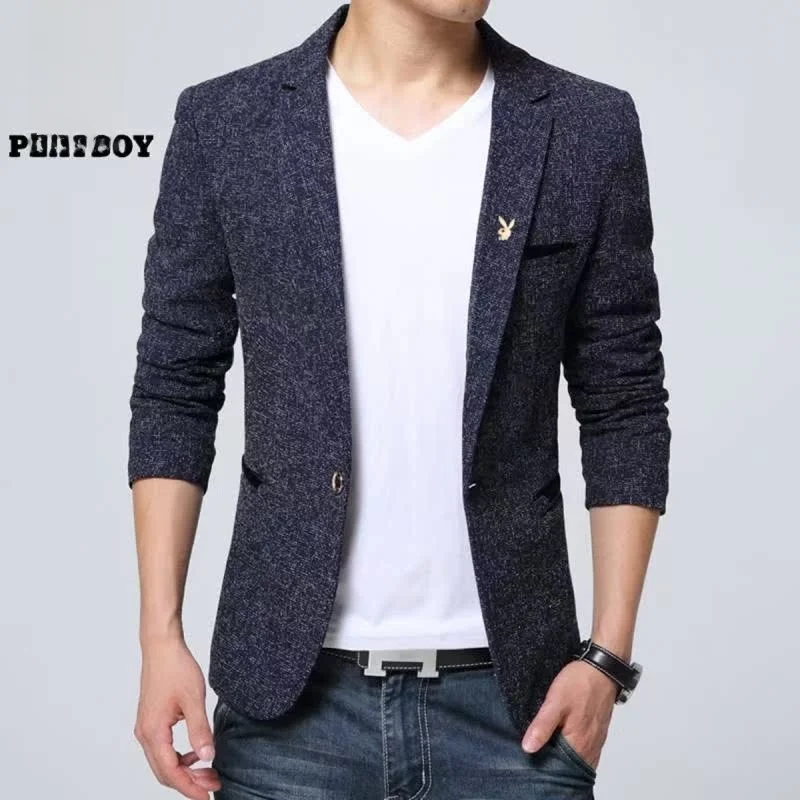 Slim Fit Casual Thin Men's Suit Jaet Spring Autumn New Korean Sle Faionable Student Coat Youth Trendy Leisure
Slim Fit Casual Thin Men's Suit Jaet Spring Autumn New Korean Sle Faionable Student Coat Youth Trendy Leisure