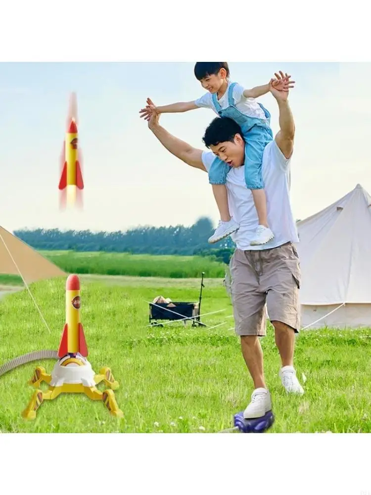 Launching Spacecraft Toy for Kids Pump Safe Landing Perfect for Beach and Backyards Ages 5-12
Launching Spacecraft Toy for Kids Pump Safe Landing Perfect for Beach and Backyards Ages 5-12