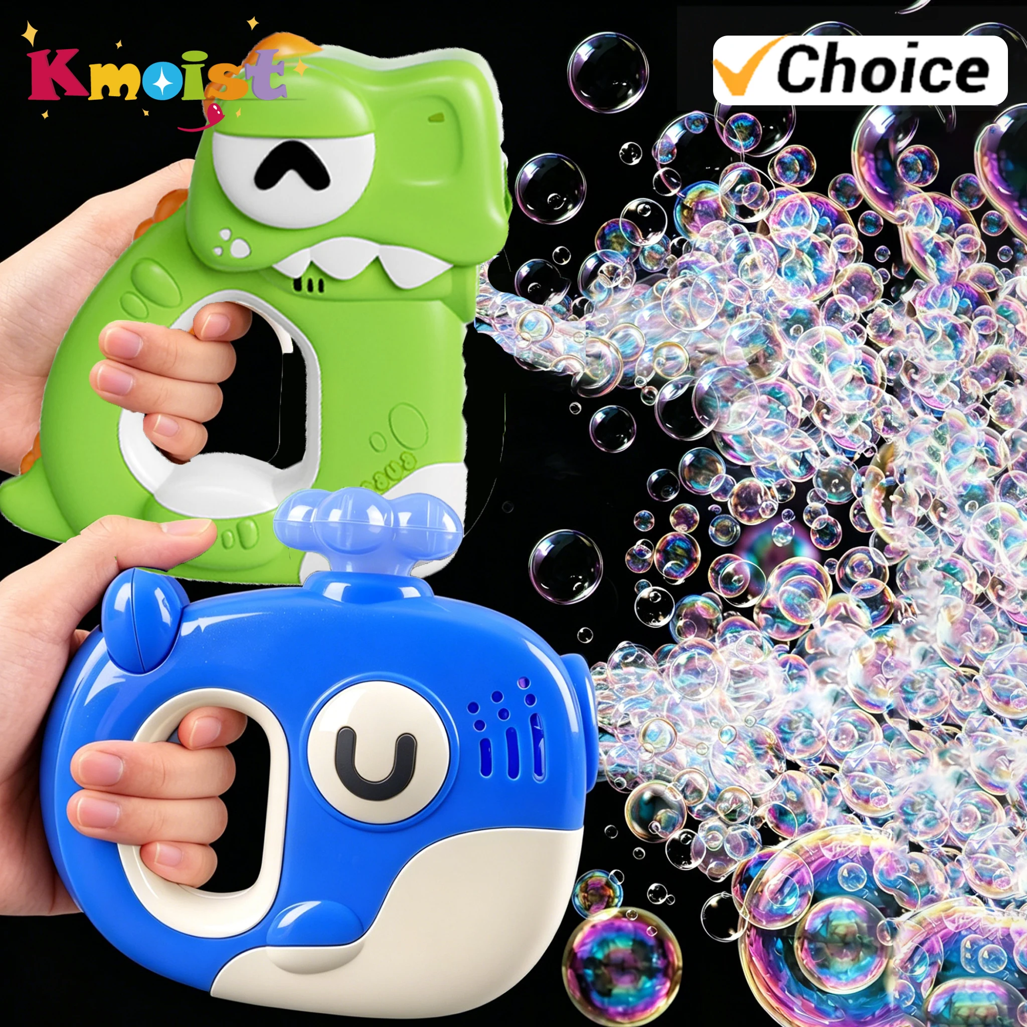 Bubble Gun Cute Pet Animal Electric Bubbles Maker Machine with Lighting Outdoor Toy Soap Bubbles Blower Toys for Kid Party Gifts
Bubble Gun Cute Pet Animal Electric Bubbles Maker Machine with Lighting Outdoor Toy Soap Bubbles Blower Toys for Kid Party Gifts