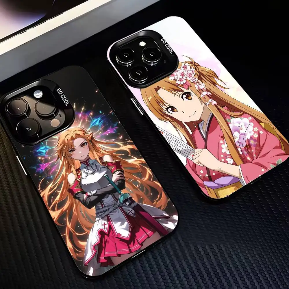 Sword Art Online A-Asuna Y-Yuuki-es Phone Case For iPhone 17,16,15,14,13,12,11 Plus,Pro,Colorful Silver Phone case Funda Cover
Sword Art Online A-Asuna Y-Yuuki-es Phone Case For iPhone 17,16,15,14,13,12,11 Plus,Pro,Colorful Silver Phone case Funda Cover