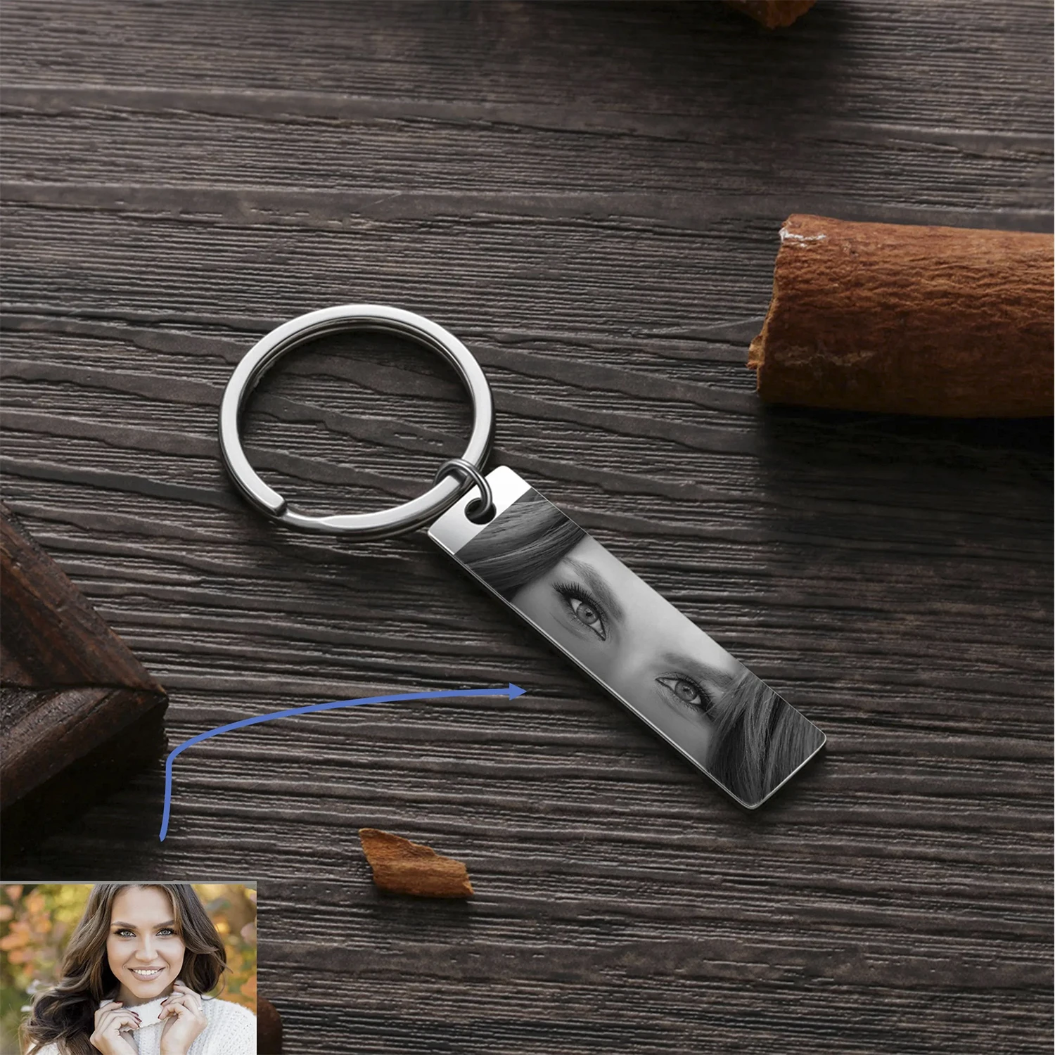 Custom Eye Photo Engraved Keychain Personalized Metal Keychain for Car Custom Logo Wedding Gift for Guests Memories Gift for Dad
Custom Eye Photo Engraved Keychain Personalized Metal Keychain for Car Custom Logo Wedding Gift for Guests Memories Gift for Dad
