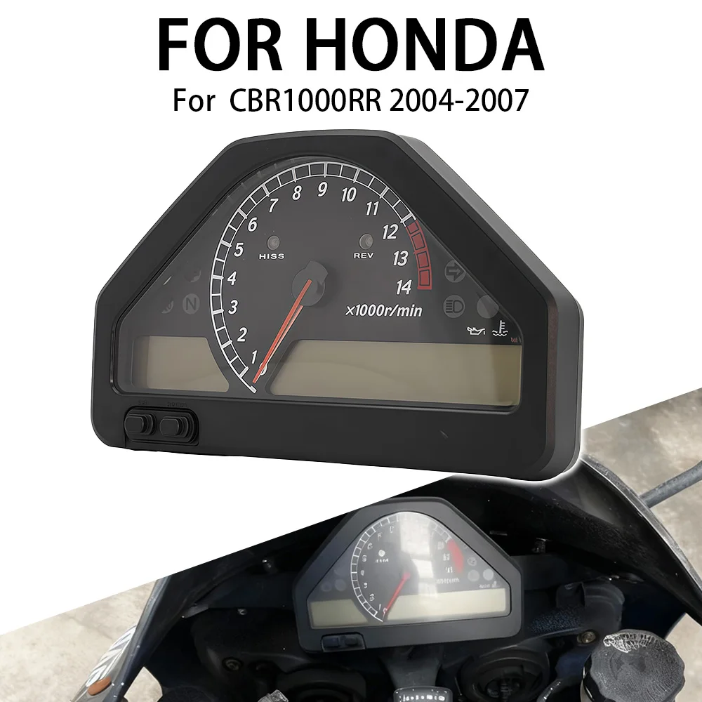 Speedometer Tachometer Gauge Cluster Odometer Instrument Assembly For Honda CBR600RR CBR 600RR F5 2003 - 2006 Replacement Parts
Speedometer Tachometer Gauge Cluster Odometer Instrument Assembly For Honda CBR600RR CBR 600RR F5 2003 - 2006 Replacement Parts