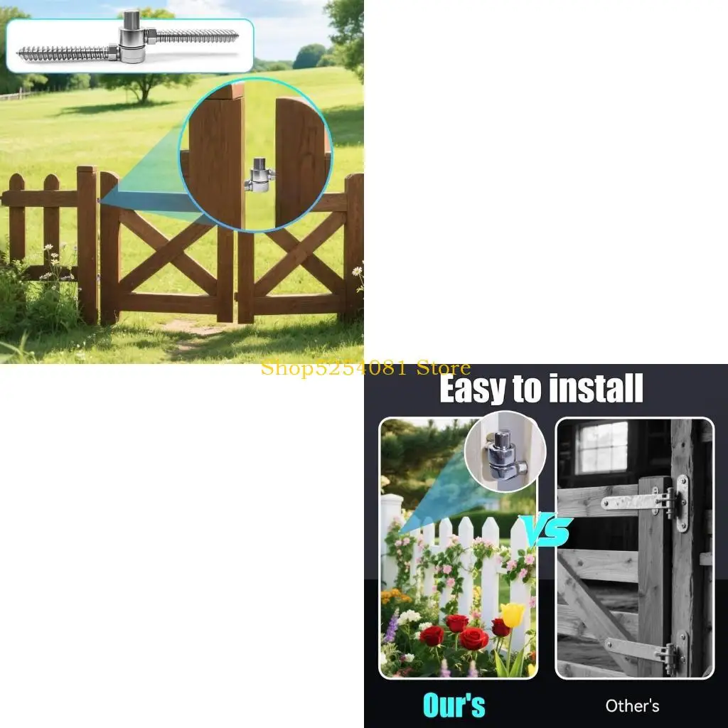 AXYC Theft Prevention Connectors Hinges Stable Heavy Type Swing Hinges for Wooden Metal Entryways Farm Use
AXYC Theft Prevention Connectors Hinges Stable Heavy Type Swing Hinges for Wooden Metal Entryways Farm Use