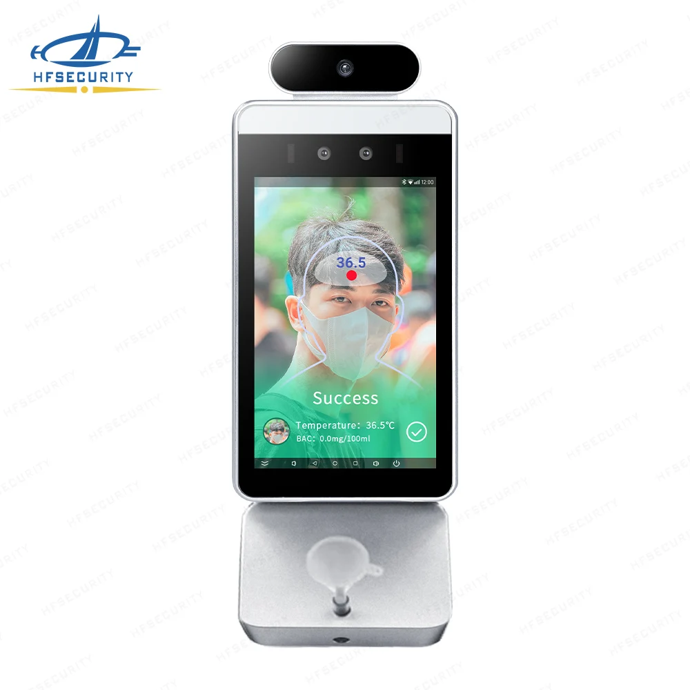 HFSecurity телефон на базе Android с детектором температуры лица, алкоголем, Система доступа к дверям для сотрудников
HFSecurity телефон на базе Android с детектором температуры лица, алкоголем, Система доступа к дверям для сотрудников