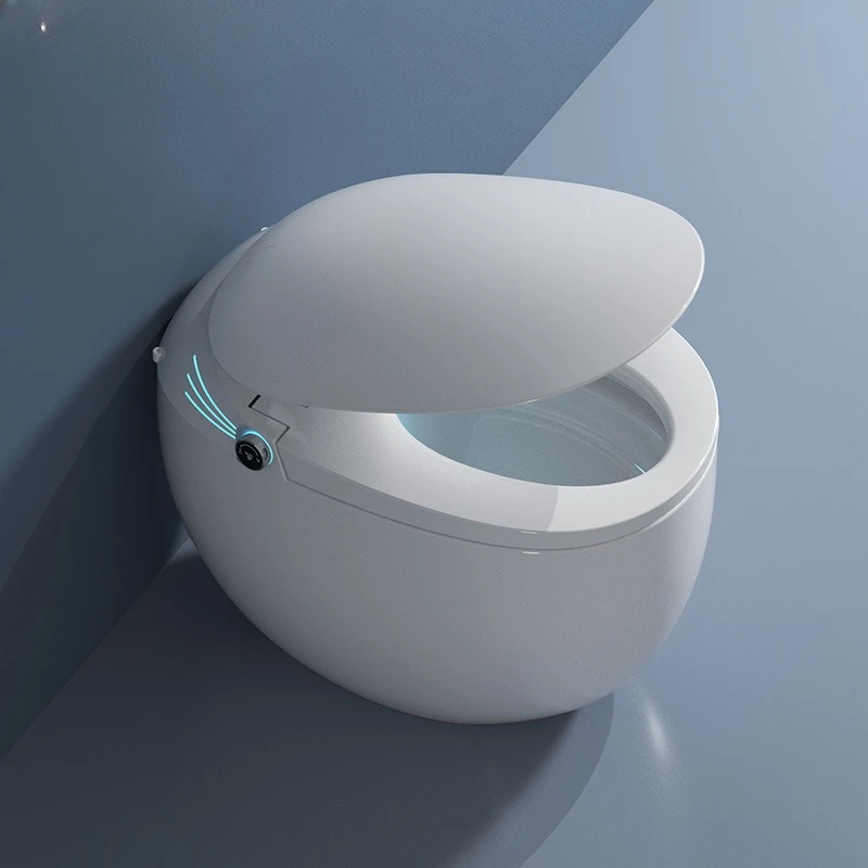 Bathroom Egg-shaped Smart Toilet Has No Water Pressure Limit, Fully Automatic Integrated Smart
Bathroom Egg-shaped Smart Toilet Has No Water Pressure Limit, Fully Automatic Integrated Smart