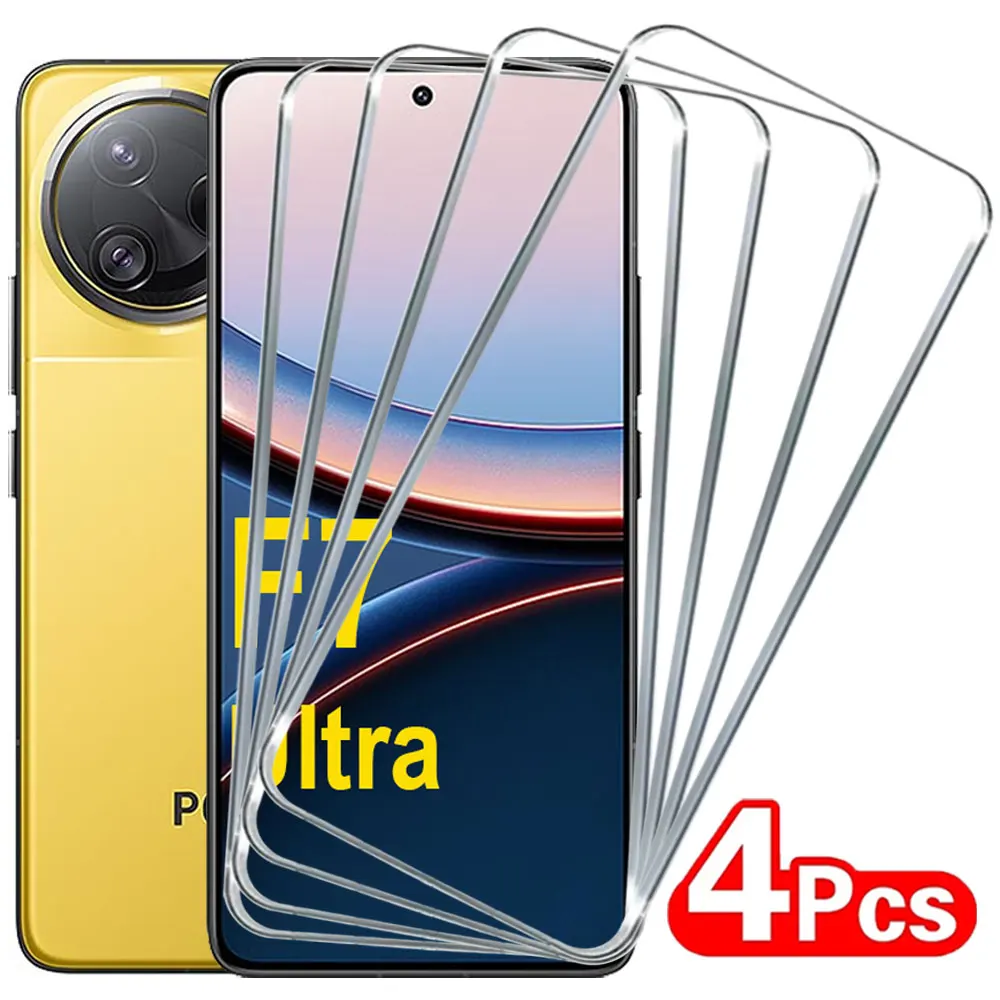 4PCS Tempered Glass For POCO F7 Ultra X7 Pro F6 F5 X6 X3 X4 X5 M6 Pro 5G C75 C65 C40 Protective Glass Clear Screen Protector
4PCS Tempered Glass For POCO F7 Ultra X7 Pro F6 F5 X6 X3 X4 X5 M6 Pro 5G C75 C65 C40 Protective Glass Clear Screen Protector