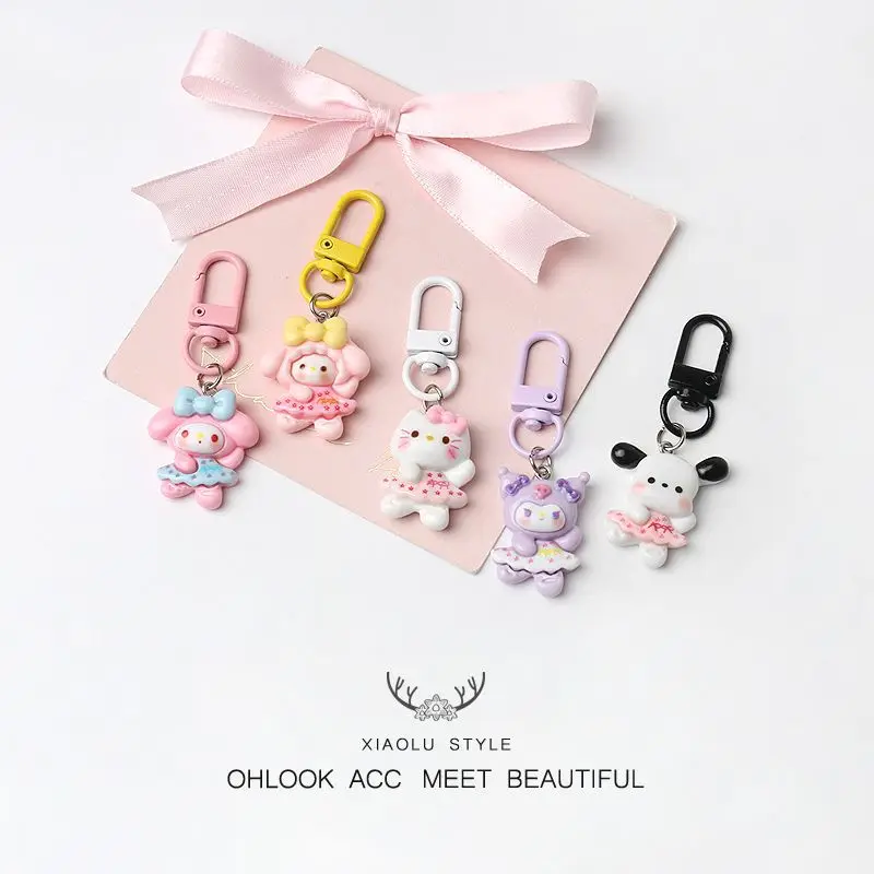 1pcs/5pcs Kawaii Hello Kitty Keychain Cute Sanrio Cartoon Key Ring Pendant Girls Birthday Gift Couple School Bag Pendant
1pcs/5pcs Kawaii Hello Kitty Keychain Cute Sanrio Cartoon Key Ring Pendant Girls Birthday Gift Couple School Bag Pendant