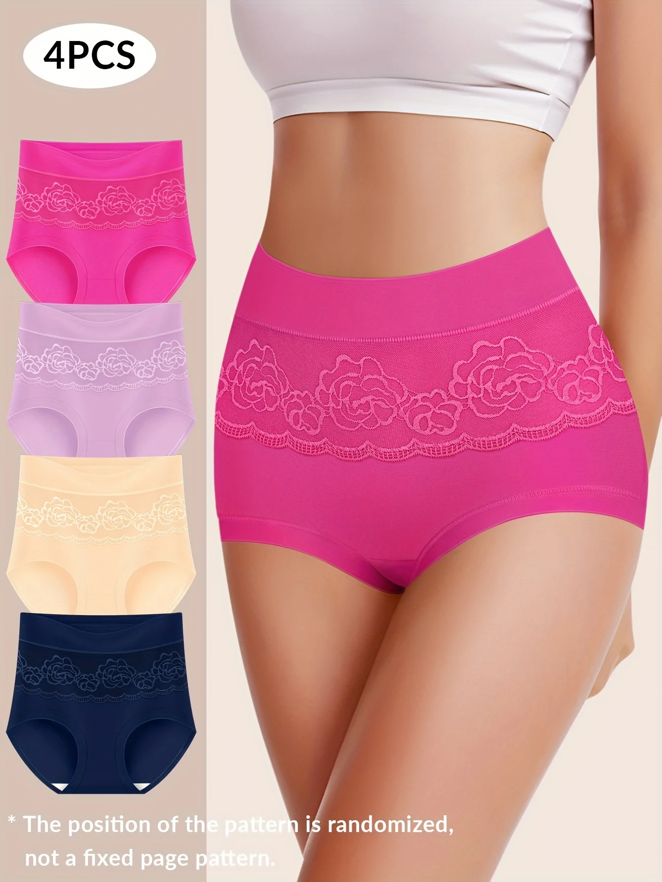 4pcs High Rise Female Full Briefs Mature Women Panties Underwear Knickers Elegant Comfortable laides Lingerie
4pcs High Rise Female Full Briefs Mature Women Panties Underwear Knickers Elegant Comfortable laides Lingerie