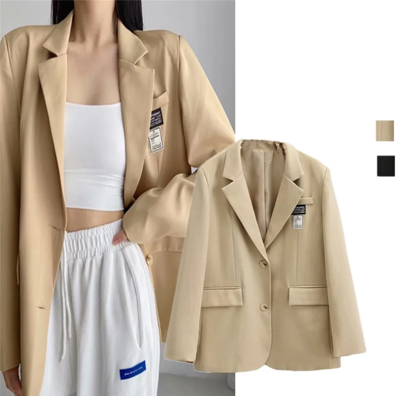 Свободный женский костюм Street Sle Jaet 202, новый винтажный костюм Briti College Faion Ele Quirky, однотонный длинный све
Свободный женский костюм Street Sle Jaet 202, новый винтажный костюм Briti College Faion Ele Quirky, однотонный длинный све