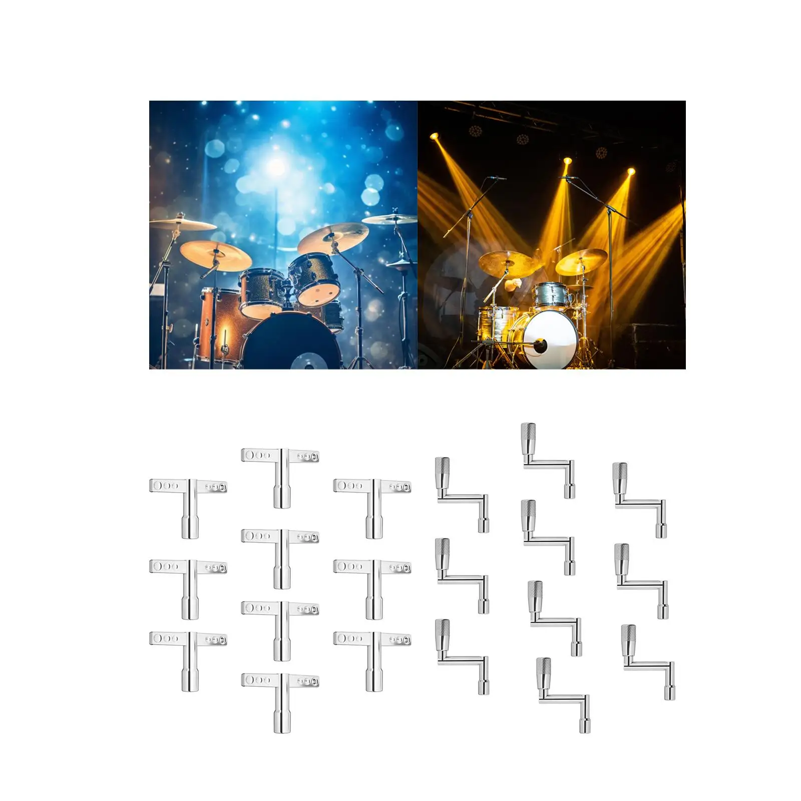 10 шт., сменный ключ для барабанного тюнера, портативный ключ для настройки барабана с непрерывным движением
10 шт., сменный ключ для барабанного тюнера, портативный ключ для настройки барабана с непрерывным движением