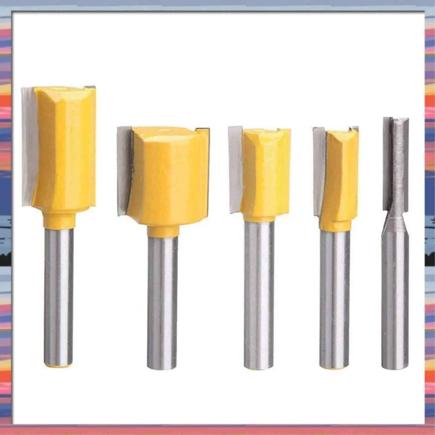 AFBC 1Set Woodworking Turbo Plane Wood Carving Blade & 5 Piece Straight Dado Router Bit Set Carbide Wood Milling Cutter Tools
AFBC 1Set Woodworking Turbo Plane Wood Carving Blade & 5 Piece Straight Dado Router Bit Set Carbide Wood Milling Cutter Tools
