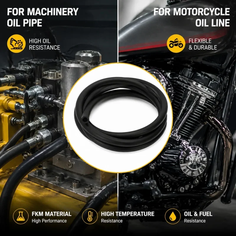 Black Fuel Hose 3M Fluoroelastomer Hose High Temperature & Corrosion Resistant Fuel Hose 2mm /3 /4 /5 /6 /8/1012/14/16/18mm
Black Fuel Hose 3M Fluoroelastomer Hose High Temperature & Corrosion Resistant Fuel Hose 2mm /3 /4 /5 /6 /8/1012/14/16/18mm