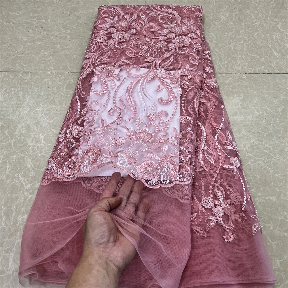 2024 Latest High Quality African Nigerian Pure Tulle Damask Lace Fabric Embroidery Party Dress Sequins Cotton Cloth 5yardsYXZ100
2024 Latest High Quality African Nigerian Pure Tulle Damask Lace Fabric Embroidery Party Dress Sequins Cotton Cloth 5yardsYXZ100