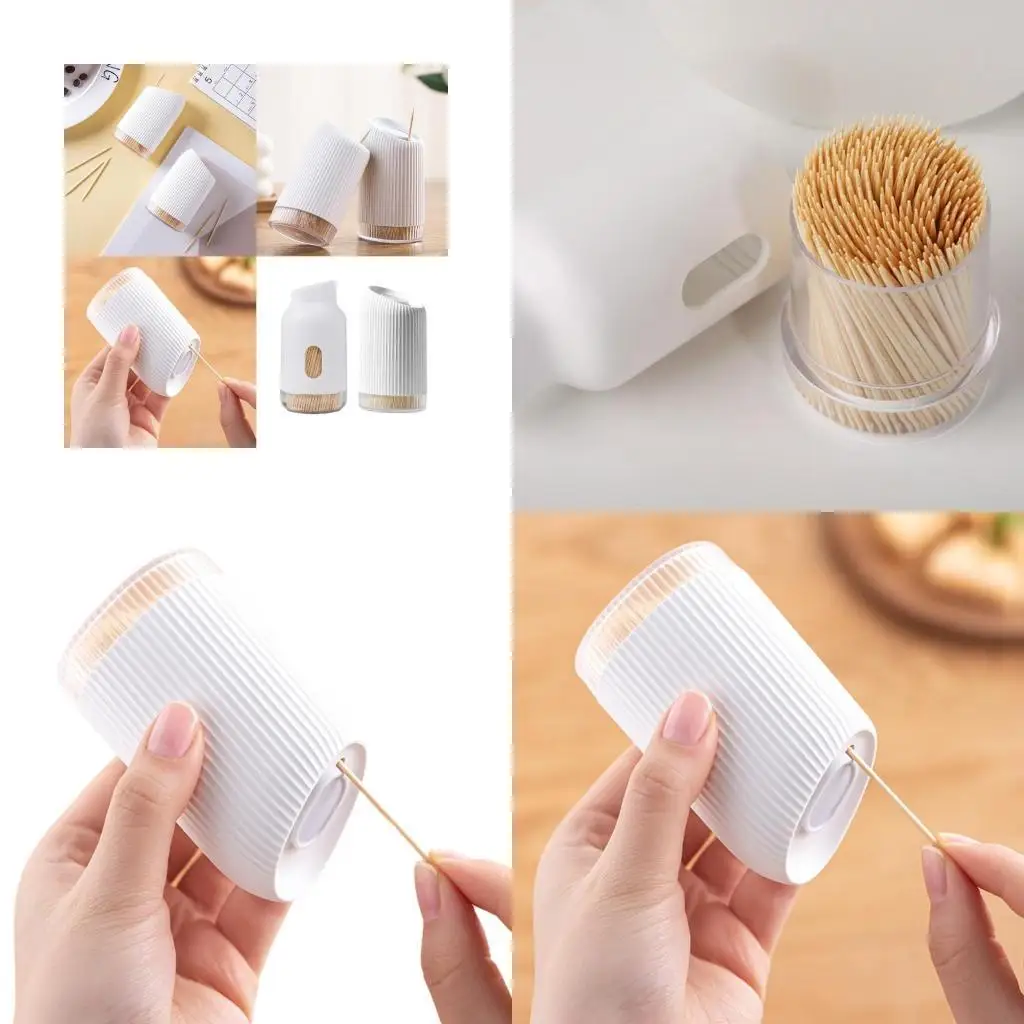 E8BD Toothpick Storage Case Compact Toothpick Box Plastic Toothpick Container
E8BD Toothpick Storage Case Compact Toothpick Box Plastic Toothpick Container